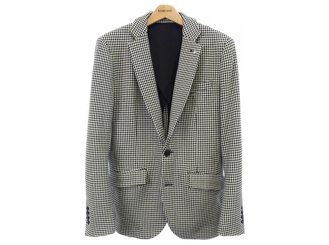 Autre Marque Giacca 1piu1uguale3 Nero Beige