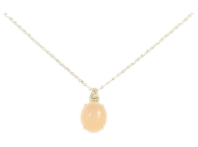 Autre Marque Collana GSTV Moonstone Diamond Au750 D'oro