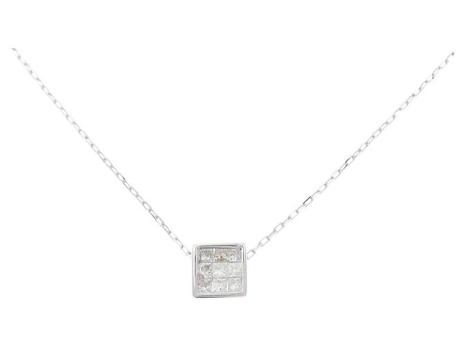 Autre Marque Collana di diamanti Au750 D'oro