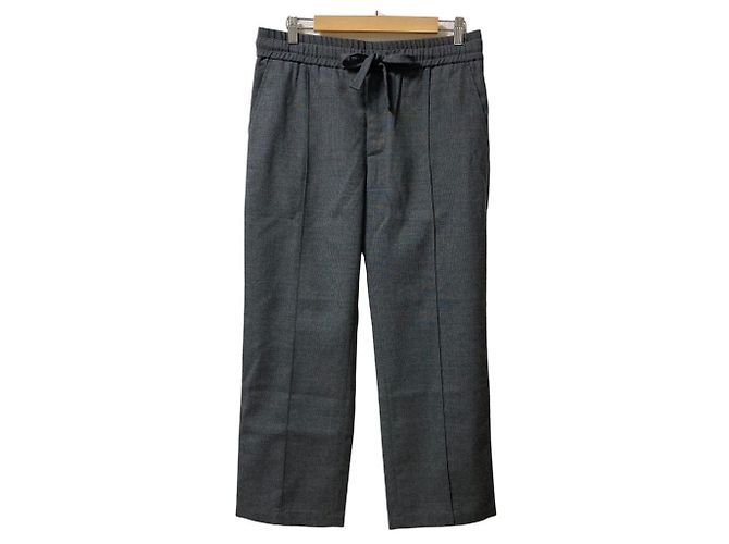 Dolce & Gabbana Pantalones Easy Slacks de lana Dolce&Gabbana Castaño