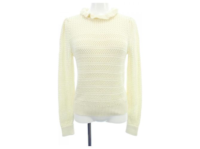 Céline CELINE Knit Top White
