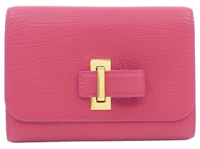 Delvaux Simplissime Wallet Red