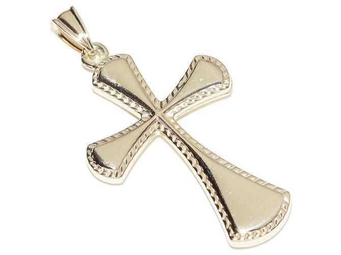Autre Marque Pendente Croce Au750 D'oro
