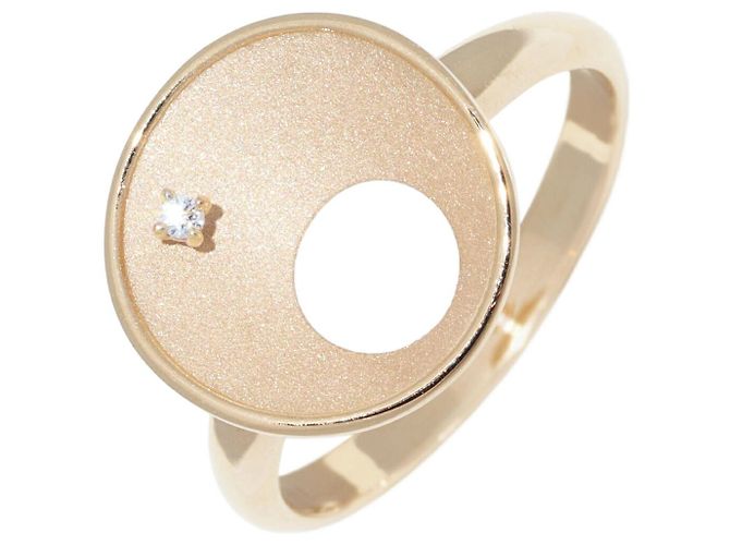 Autre Marque Au750 Diamantring Golden