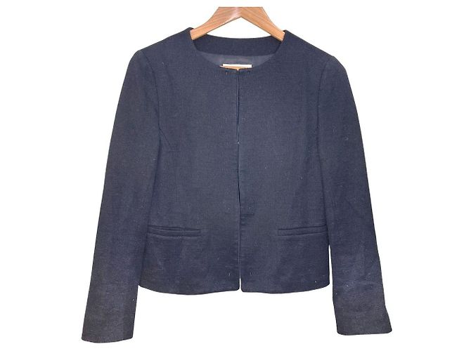 Autre Marque Completo in Tweed UNTITLED Blu Blu navy
