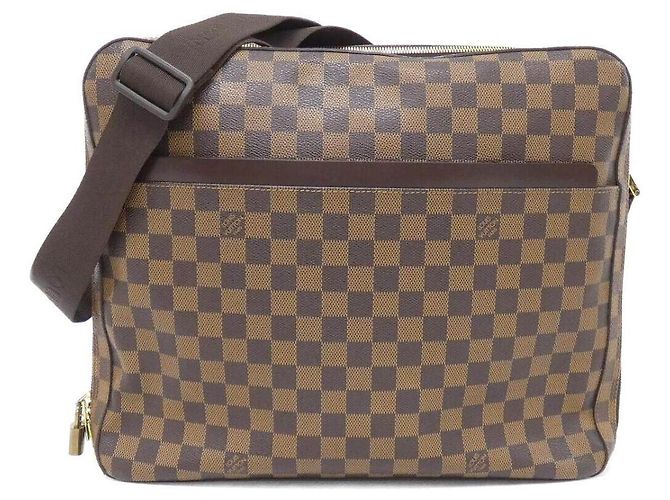 Bolsa de Ombro Louis Vuitton Damier Marrom