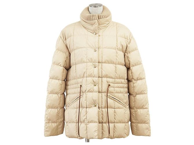 Moncler ANTIGONE Daunenjacke aus Polyester Beige