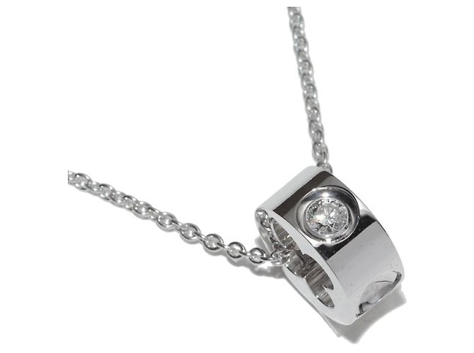 Collar Louis Vuitton Empreinte Au750 Diamond Plata