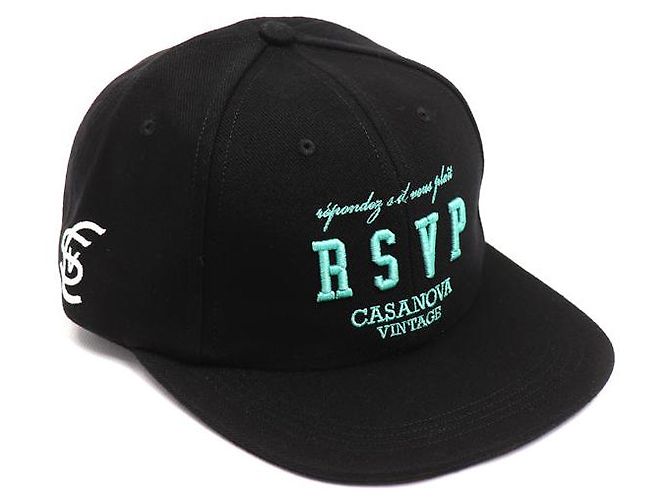 Autre Marque CASANOVA×RSVP CAP 15th Anniversary Cap Nero