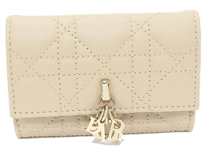 Dior MyDior Bifold Kartenetui aus Lammleder Beige