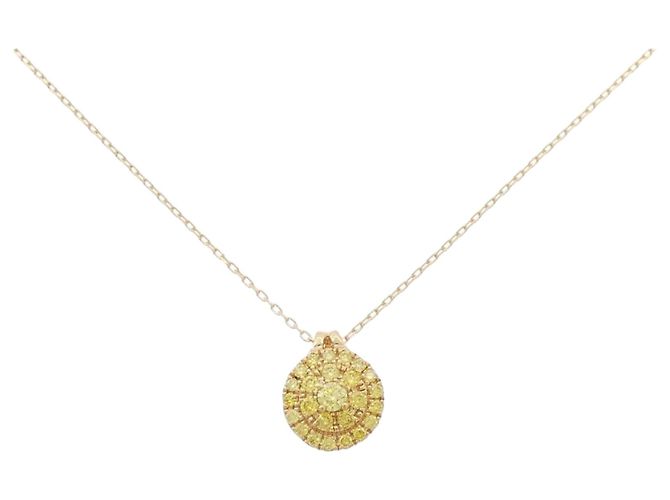 Autre Marque Collana di diamanti Au750 D'oro
