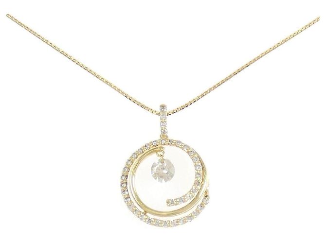 Autre Marque Collana in Au750 e diamanti D'oro
