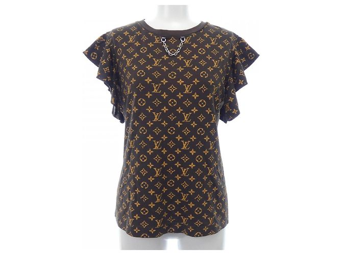 Louis Vuitton Top Braun Gelb