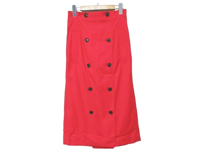 Autre Marque Gonna Trench ICB Rosso