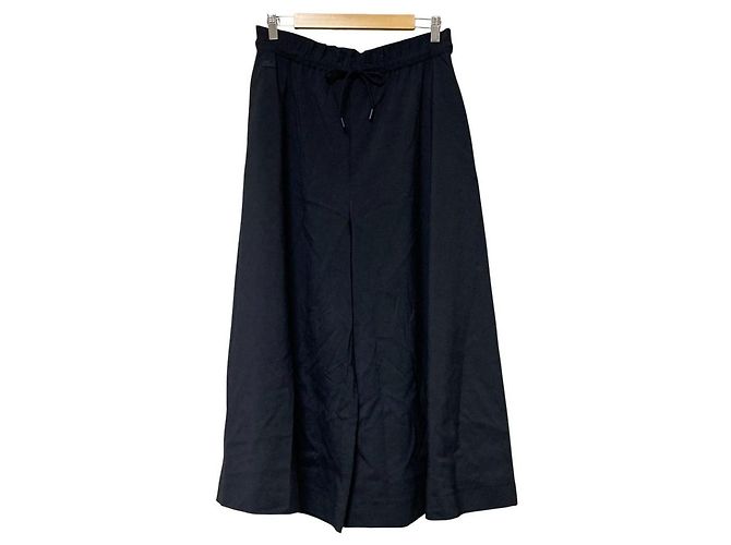 Autre Marque Lacoste Wide Pants Schwarz