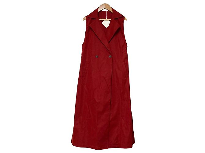 Autre Marque ROSIEE langer Gilet Rot
