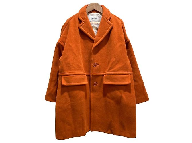 Autre Marque MACPHEE Wool Coat Orange