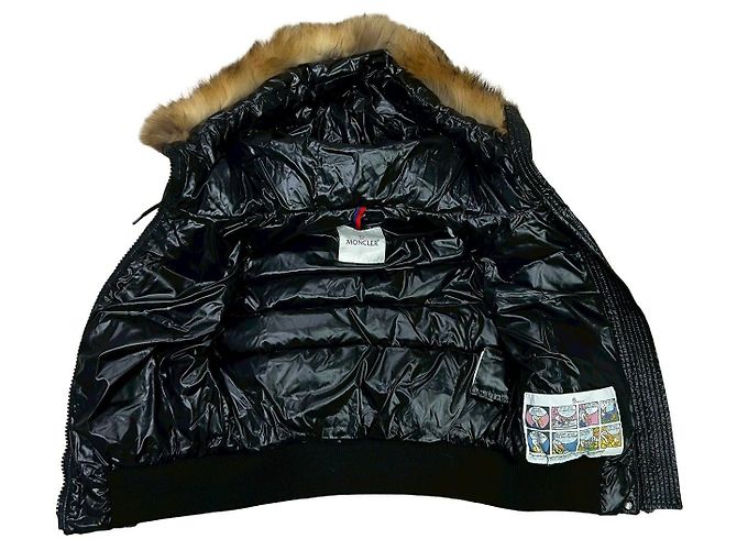 Moncler Nylon Down Vest Black