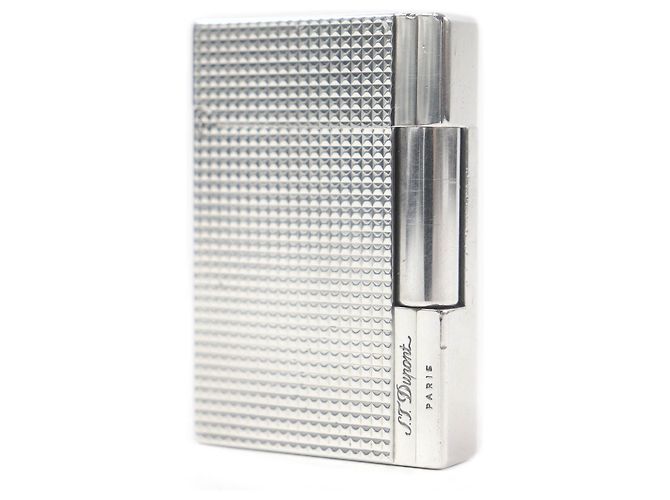 Autre Marque Dupont Gatsby Diamond Head Silver Lighter Silvery