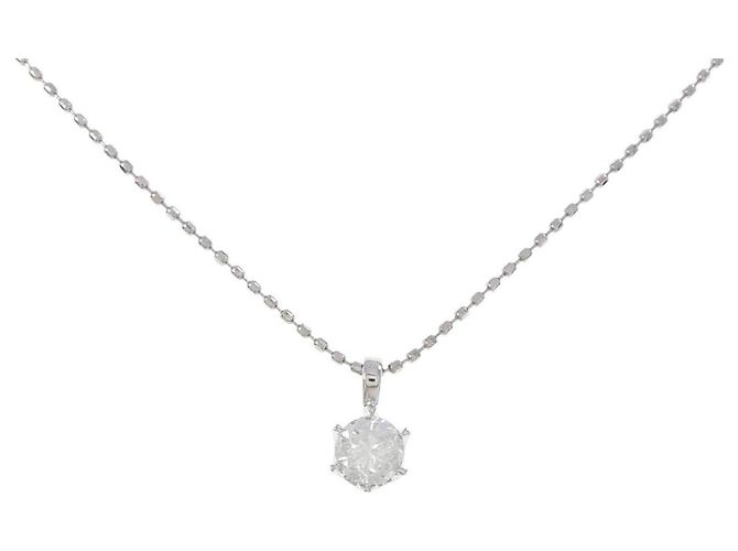 Autre Marque Collier en diamants PT900 PT850 Argenté