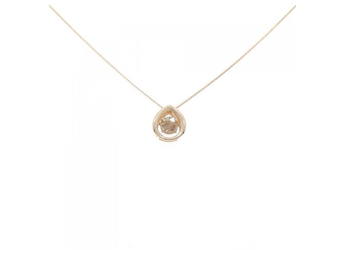 Autre Marque Collar de Diamantes Au750 Rosa