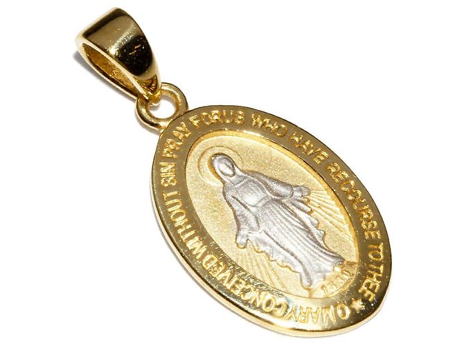 Autre Marque Pendente Au750 D'oro