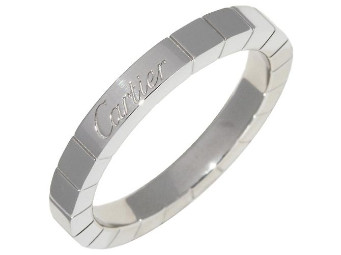 Cartier Lanieres Pt950 Ring Größe 55 Silber