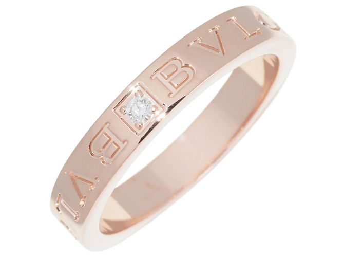 Bulgari Bague Bvlgari B.zero1 Au750 Diamant Taille 20 Doré