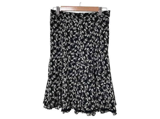 Autre Marque Saia de tule com fitas INGEBORG Preto