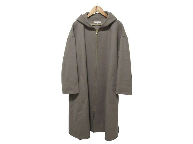 Autre Marque Cappotto con cappuccio linea A yori Beige