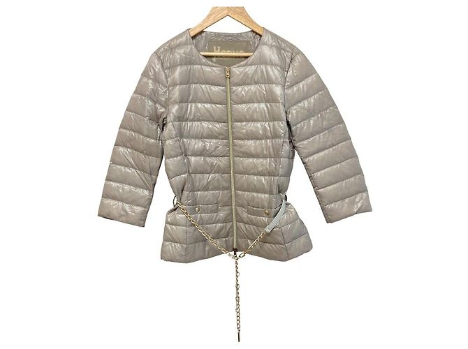 Autre Marque Herno leichte Daunenjacke Beige