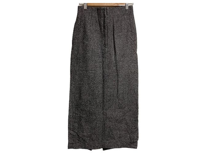 Autre Marque Plage Rockhoundstooth-Wollrock Braun