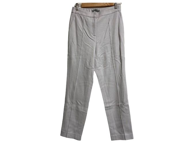 theory luxe MAX YOL Wollhose Braun Grau