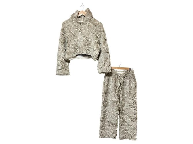 Autre Marque MACPHEE Steam Fur Setup Beige