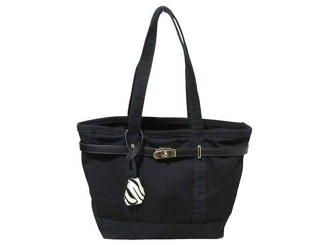 Autre Marque 23ku Canvas 2way Bag Black