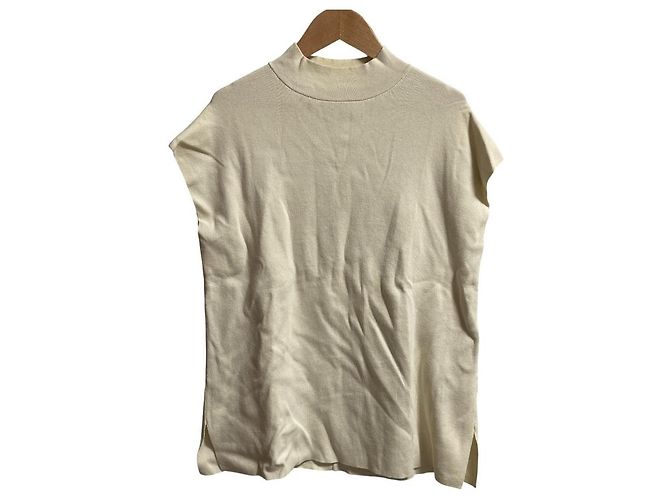 Autre Marque Mila Owen Stricktop Beige