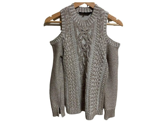 Autre Marque BCBG MAXAZRIA Strickpullover Braun