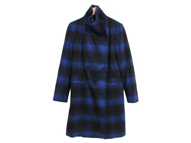 Abrigo de lana Paul Smith BLACK LABEL Negro Azul