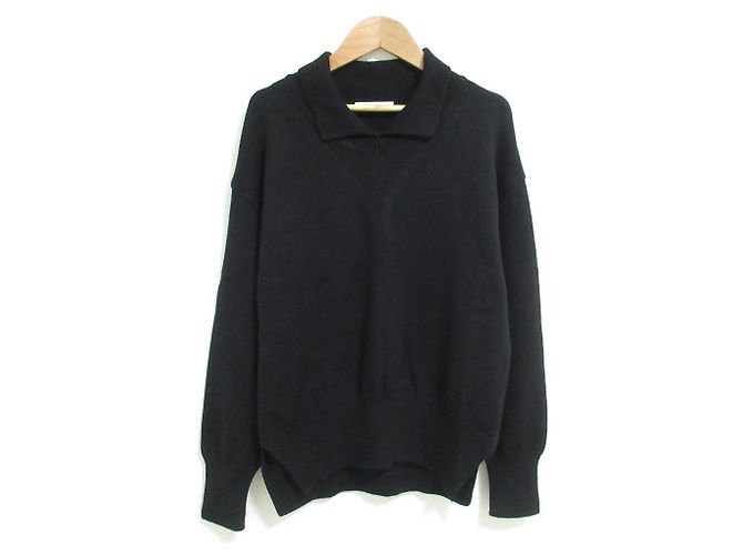 Autre Marque Camisola de malha de lã Rene Preto