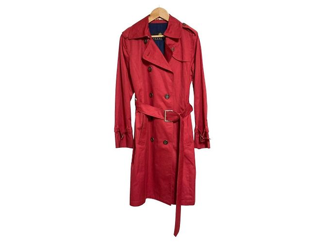 Autre Marque Trench Coat GRENFELL Rosso