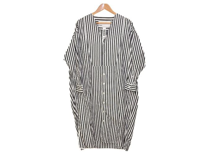 Autre Marque Hemdkleid TICCA SEVEN DAYS Schwarz