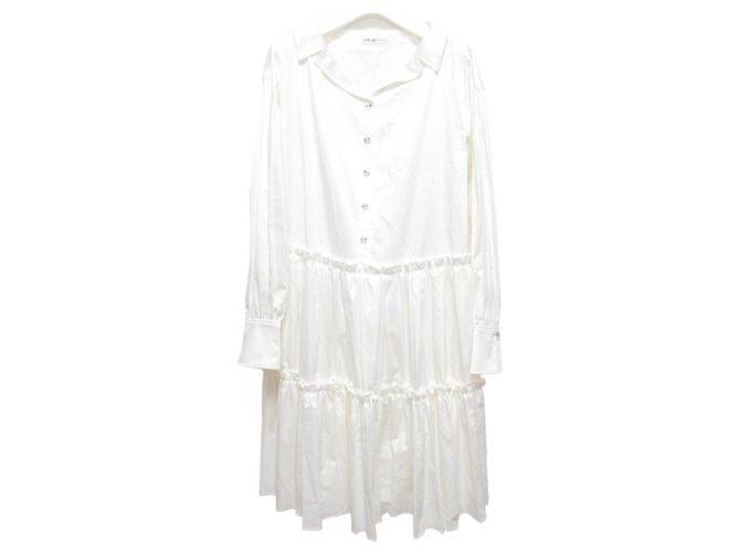 Autre Marque ADEAM MARGARET DRESS Kleid Weiß