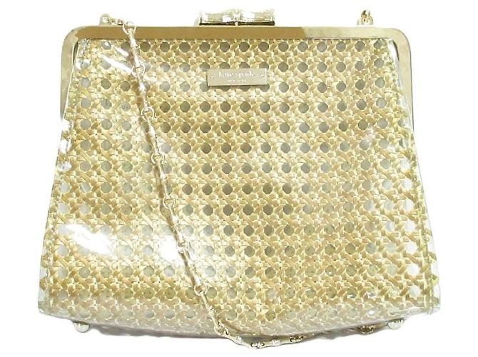 borsa a tracolla 2way in PVC kate spade new york D'oro