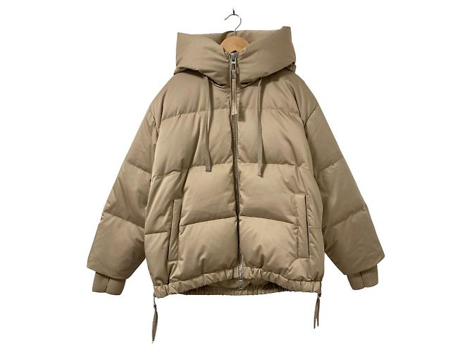 Autre Marque DUNO HEKA M Polyester Down Short Down Jacket Beige