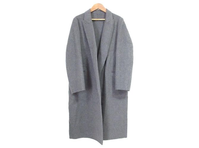 Autre Marque COCUCA Super 140 Wool Coat Brown