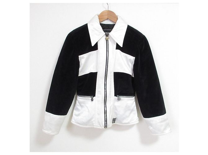 Versace Jeans Couture Velour Jacket Black