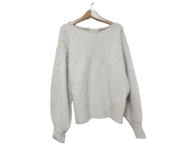 Autre Marque Maglione a trecce CURRENTAGE in lana