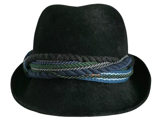 Autre Marque MUHLBAUER Fedora Hut Schwarz