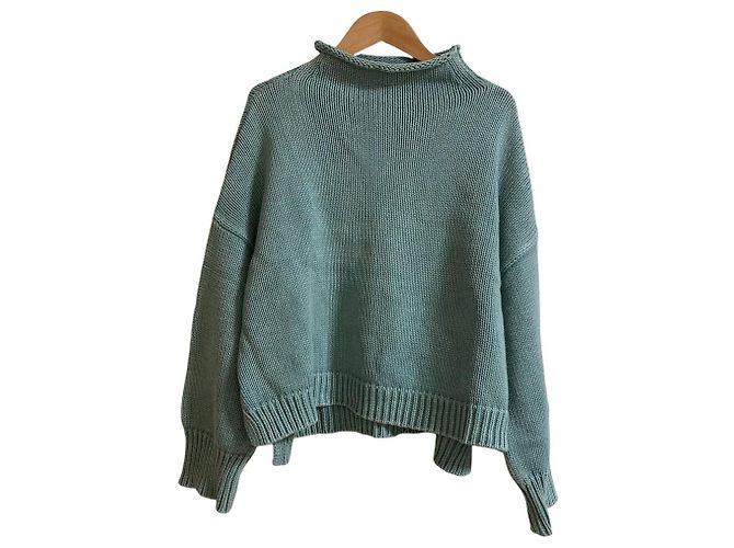 Autre Marque DemyLee Wollpullover mit Rollkragen Blau