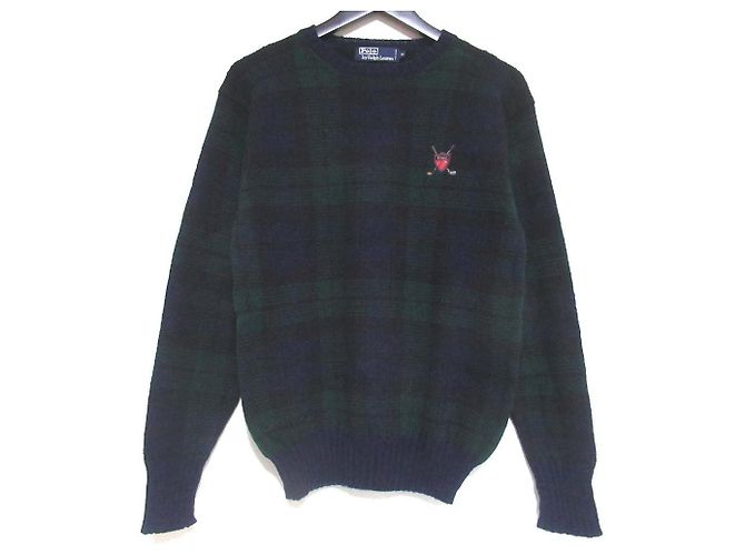 Blackwatch Strickpullover von Polo by Ralph Lauren Grün